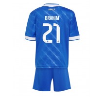 Real Madrid Brahim Diaz #21 Koszulka Trzecia dzieci 2025-26 Krótki Rękaw (+ krótkie spodenki)